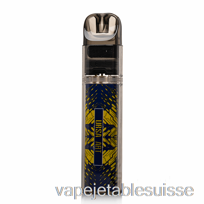 Vape Suisse Perdu Vape Ursa Nano Art 18w Kit Pod Bleu Stella X Kaleido Art